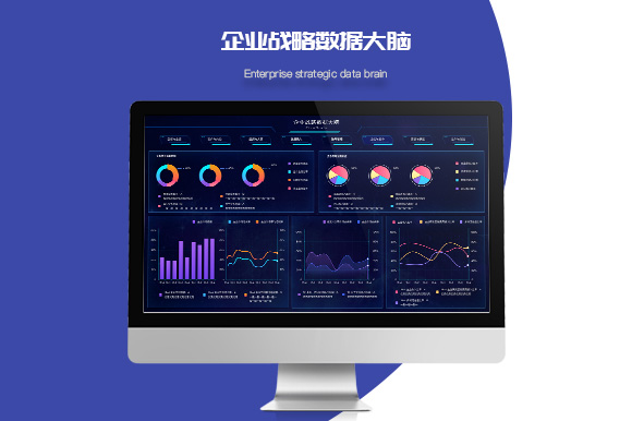 网站建设-企业战略数据大脑网站